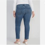Old Navy Mid-Rise Power Slim Straight Jean Willow Wash 18 Photo 1
