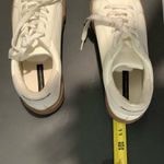 French Connection  White and Tan Sneakers Photo 7