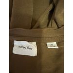 Aritzia Wilfred Free Women's Brown Short Sleeve Pocket T Shirt Tee Top Size XS Photo 2