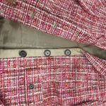 Carlisle  2 Tweed Blacker Jacket Coat Pink Red Orange Ivory Wool Silk Suit Career Photo 8