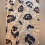 Maronie Brown Vneck Tee and Leopard Print Biker Shorts Set Medium Photo 5