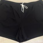 Sonoma Shorts Relaxed Fit Fleece lined Basic Lounge Shorts Womens 2x Classic Blk Photo 0