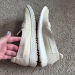 Time And Tru Time and True Comfort Knit Loafers Off-White / Bone Women's Size 8.5 Easy On Off Photo 6