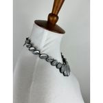 Lia Sophia  Kiam Collection Rock Crystal Hematite Bib Necklace Photo 2