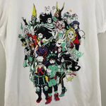 MY HERO ACADEMIA White Graphic Character Tee Size L Photo 3