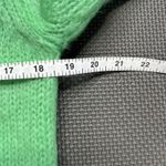 ALYSI Mohair blend Made in Italy Size Med‎ Turtle neck Sweater Green Photo 14