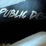 public desire  Snakeskin Print Heeled Sock Booties Photo 7