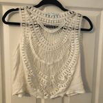 Solitaire  Swim White Tank Photo 1