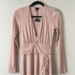 NBD  Coco Dress In Off Slate NEW Size Small Long Sleeve Mini Bodycon Cocktail Photo 4