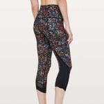 Lululemon  Wunder Under Crop II Scallop 24” Leggings in Flowerescent Multi Photo 1