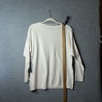 Jones New York Jones New York Sweater Womens Large Cream Embellished Crew Neck Sweater NEW Photo 5