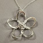 Ted Baker ππ Bedelie Crystal Blossom Pendant Necklace Silver NWT Photo 6