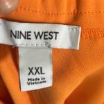 Nine West  orange belted dress shorts Photo 4