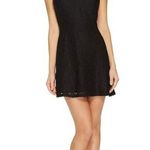 Obey Rapture Black Lace Keyhole Dress Size XL Short Sleeve Lined NWT Photo 1