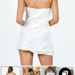 Princess Polly LARS STRAPLESS MINI DRESS WHITE Photo 1