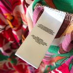 Revolve Maia Tropical Red Floral Ruffle Babydoll Dress Photo 9