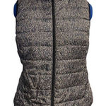 Rafaella  Women’s Puffer Vest Size Large Gray‎ Pockets Turtleneck Zipper Front Photo 0