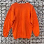 Vintage 80s IB Diffusion’s bright orange crewneck sweater Size L Photo 1