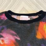 Brodie Women’s Multicolor Peace & Love Cashmere Sweater Size XS Black Photo 1