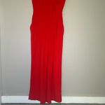 CAbi  Red Uptown Cropped Wide Leg Jumpsuit Women’s size medium Photo 3