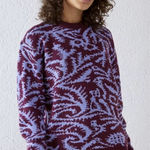 Obey  Magnolia Sweater Violet size L Photo 0