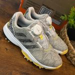 Adidas CodeChaos 22 BOA J 'White Beam Yellow' Golf Shoes Young Size 1.5 Photo 0