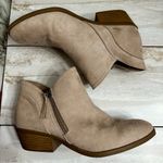 Arizona Jeans Arizona Coachella Women’s Sz 10 Brown Faux Suede Ankle Bootie Western Fallcore Photo 1