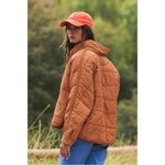 Free People  FP Movement Pippa Packable Puffer Jacket Toasted Coconut NWT Large Photo 4