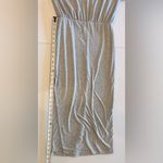 Lovers + Friends Grey Long Sleeve Bodycon Women’s Dress with Slit Size Small Photo 5