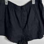 PINK - Victoria's Secret PINK Victoria’s Secret Women Black Sleepwear Comfy Shorts‎ size M. Photo 1
