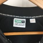 Puma Black & White Zip Up Long Sleeve Sport Jacket M Photo 7