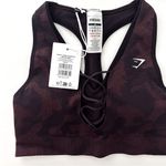 Gymshark M/L Scallop Hem Shaped Shorts & Adapt Camo Seamless Sports Bra Set Photo 7