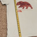 The North Face  Gray T-Shirt with Red Bear Design women large Photo 5