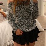 American Threads Cheetah Off The Shoulder Top Photo 0