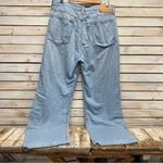 Rag and Bone  Logan Wide Leg Jeans Light Tone Linen High Rise 90s Y2K Sz 32 Photo 8