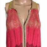 Free People ✨HP✨Sleeveless Peplum Polo KnitHi-LowSweaterTunic✨ Photo 8