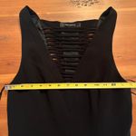 Robert Rodriguez Mermaid Gown Sleeveless V-Neck Detailed Back Women Black Size 4 Photo 6