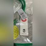 Wildfox  pineapple small tote bag NWT. Cotton / poly. Grey, green and yellow. Photo 5