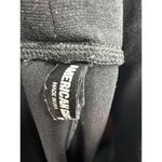 American Giant Womens 12 Tall Stretch Black Front Pocket Pull On Cropped Legging Photo 1