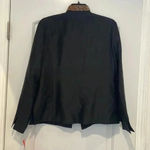 NWT Nina Mclemore Beaded Sequins 100% Silk Blazer Jacket Sz 2 Black Photo 7