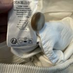 Sézane Sezane NWOT Marcel Corduroy Pants Women 36 (US 4) Creamy White Pleated Ankle Photo 10