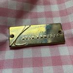 Katie Emilio pink gingham silk trench coat size 6 Photo 1