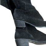 Ecote Urban Outfitter Black Suede Over the Knee Boots Women’s Size 8.5 Side Zip Photo 9