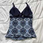 Tommy Bahama Womens Size Small Navy Tankini Blue White Summer Beach Bathing Suit Photo 6