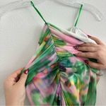 ZARA Colorful Mesh Tulle Strapless Top Size: L Photo 3