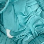 Ramy Brook Austin Drawstring Shorts Mini in Aqua Pull On Size XS Photo 6