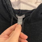 Aerie  Black Cropped Women's Hoodie Pullover Photo 5