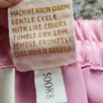 Victoria's Secret  Gold Label Satin Lounge Shorts Light Pink Large Photo 2