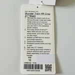 Lululemon ATHLETICA Tie Dye Red Black Wunder Train HR Crop 21" Leggings - US 10 Photo 6