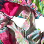 Lilly Pulitzer Luxletic Run Around Shorts Size XL Lovers Coral Colorful Tropical Photo 3